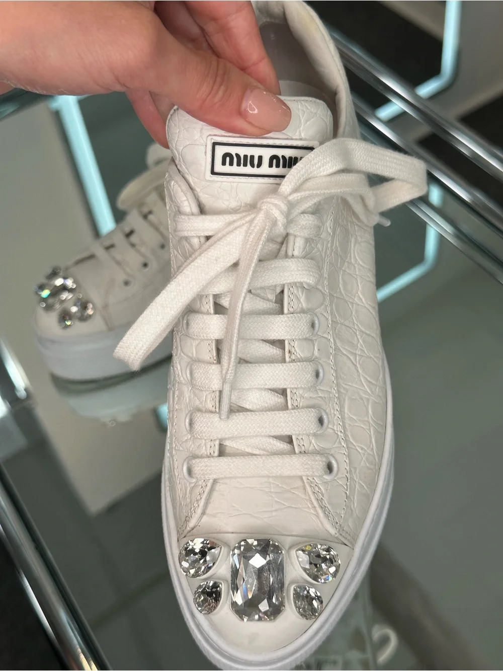 Miu Miu Platform Sneaker